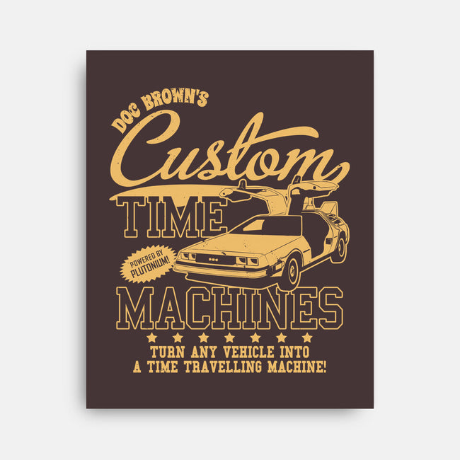 Custom Time Machines-none stretched canvas-Boggs Nicolas