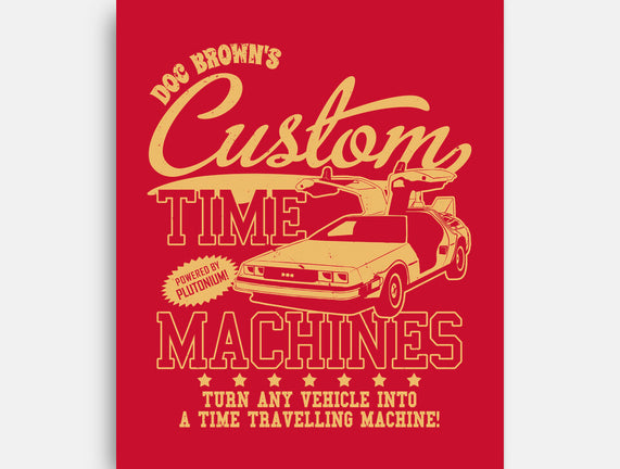 Custom Time Machines