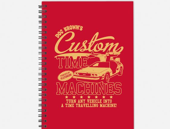 Custom Time Machines