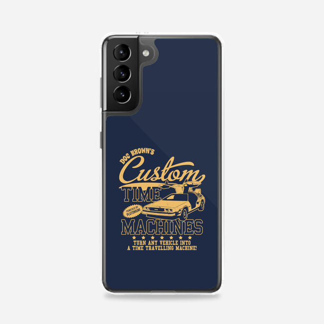 Custom Time Machines-samsung snap phone case-Boggs Nicolas