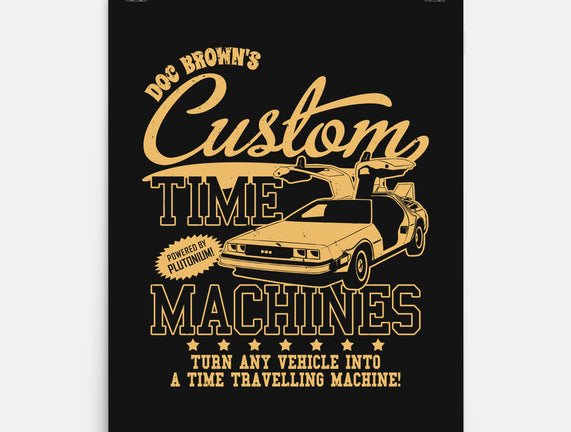 Custom Time Machines