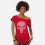 Punishments-womens off shoulder tee-nathanielf