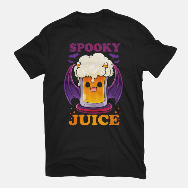 Spooky Juice-womens fitted tee-Vallina84