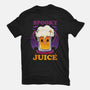 Spooky Juice-womens fitted tee-Vallina84