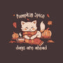 Pumpkin Spice Days-none indoor rug-TechraNova