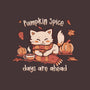 Pumpkin Spice Days-womens basic tee-TechraNova