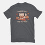 Pumpkin Spice Days-womens fitted tee-TechraNova