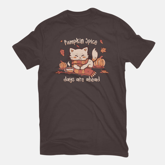 Pumpkin Spice Days-womens basic tee-TechraNova
