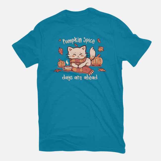 Pumpkin Spice Days-mens basic tee-TechraNova