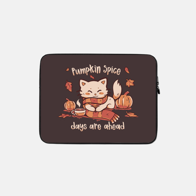 Pumpkin Spice Days-none zippered laptop sleeve-TechraNova