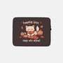 Pumpkin Spice Days-none zippered laptop sleeve-TechraNova