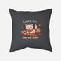 Pumpkin Spice Days-none removable cover throw pillow-TechraNova