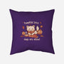 Pumpkin Spice Days-none removable cover throw pillow-TechraNova