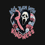 Kill Them With Kindness-womens off shoulder tee-momma_gorilla