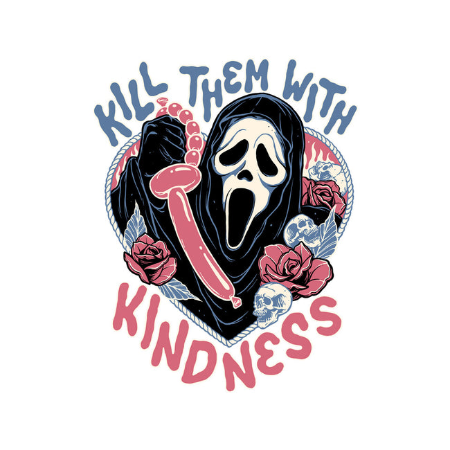 Kill Them With Kindness-none stretched canvas-momma_gorilla