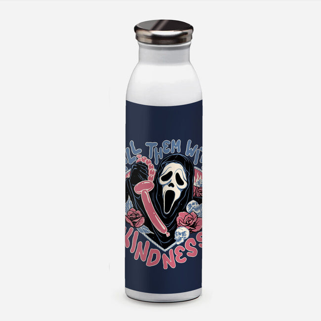 Kill Them With Kindness-none water bottle drinkware-momma_gorilla