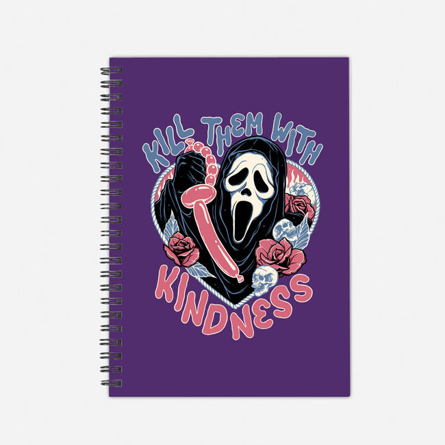 Kill Them With Kindness-none dot grid notebook-momma_gorilla