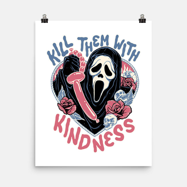 Kill Them With Kindness-none matte poster-momma_gorilla