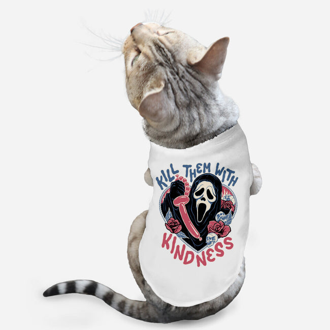 Kill Them With Kindness-cat basic pet tank-momma_gorilla
