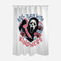Kill Them With Kindness-none polyester shower curtain-momma_gorilla