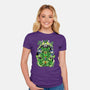 The Perfect Evil-womens fitted tee-Guilherme magno de oliveira