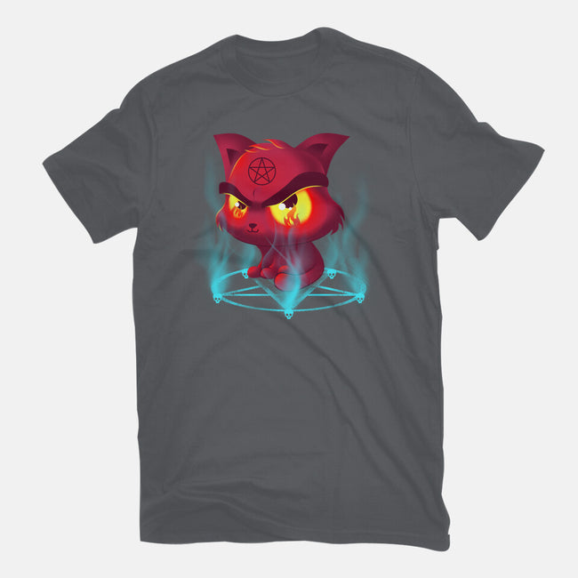 Devil's Cat-mens basic tee-erion_designs
