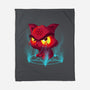 Devil's Cat-none fleece blanket-erion_designs