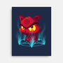 Devil's Cat-none stretched canvas-erion_designs