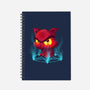 Devil's Cat-none dot grid notebook-erion_designs