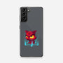 Devil's Cat-samsung snap phone case-erion_designs