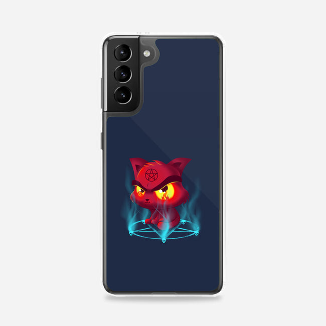 Devil's Cat-samsung snap phone case-erion_designs