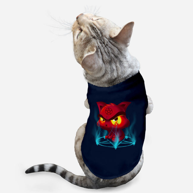 Devil's Cat-cat basic pet tank-erion_designs