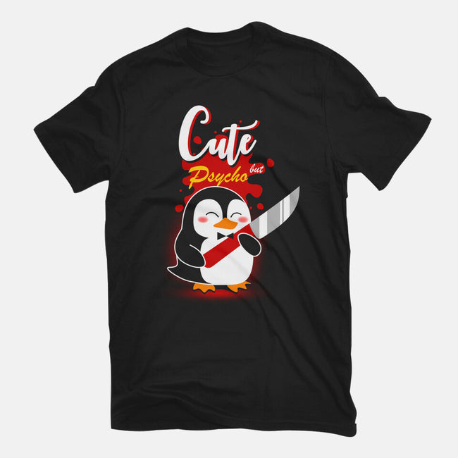 Cute And Psycho-mens basic tee-erion_designs