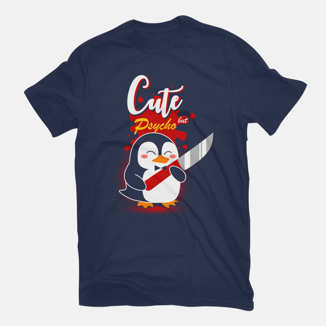 Cute And Psycho-mens basic tee-erion_designs