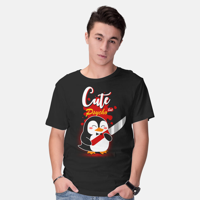 Cute And Psycho-mens basic tee-erion_designs