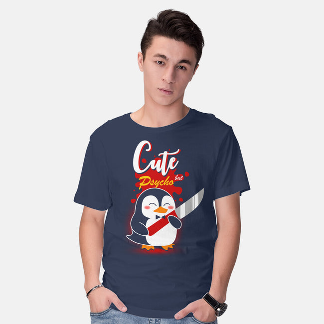 Cute And Psycho-mens basic tee-erion_designs