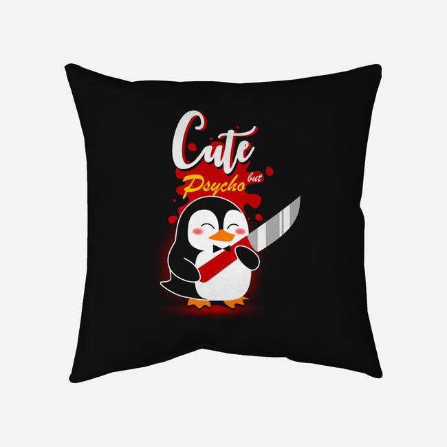 Cute And Psycho-none removable cover w insert throw pillow-erion_designs