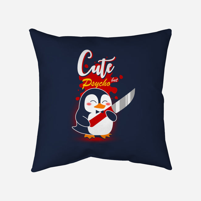 Cute And Psycho-none removable cover w insert throw pillow-erion_designs