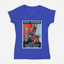 Vote Sauron-womens v-neck tee-fanfabio