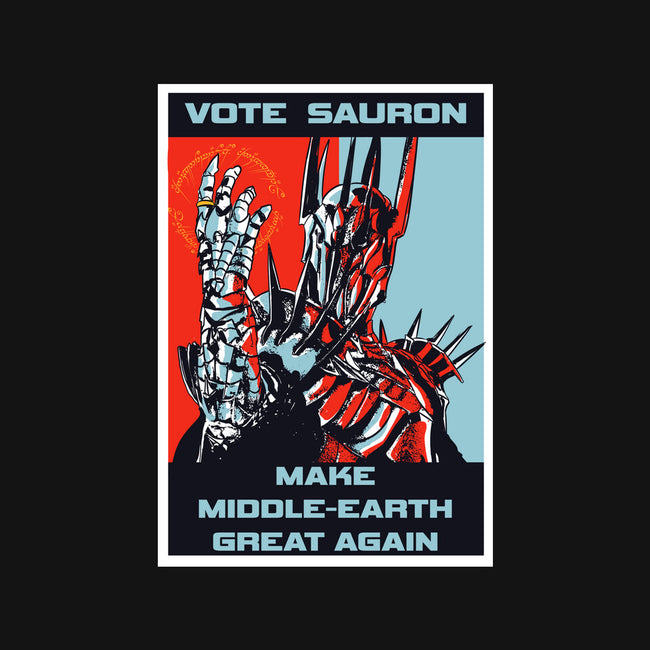 Vote Sauron-none glossy sticker-fanfabio