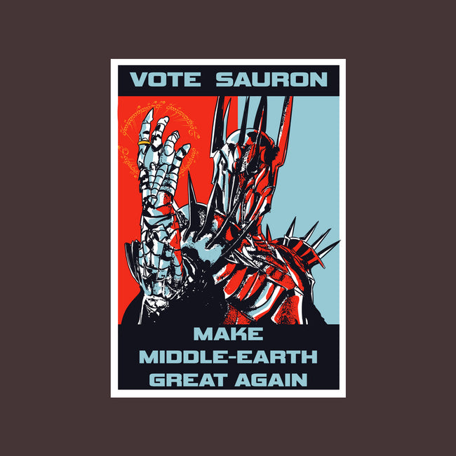 Vote Sauron-none drawstring bag-fanfabio
