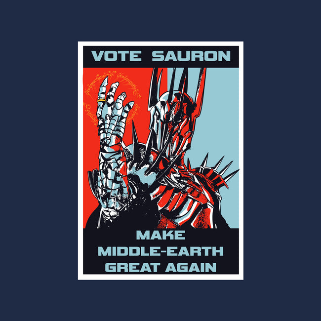 Vote Sauron-mens long sleeved tee-fanfabio