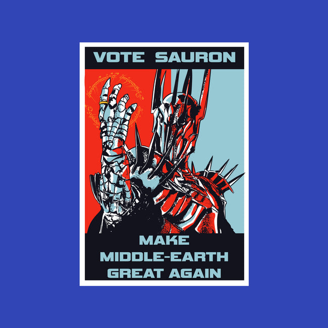 Vote Sauron-none polyester shower curtain-fanfabio