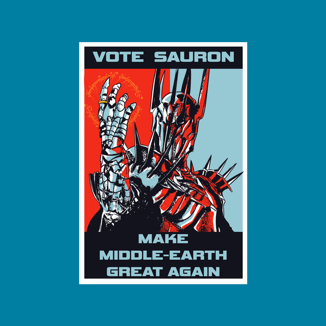 Vote Sauron-none polyester shower curtain-fanfabio