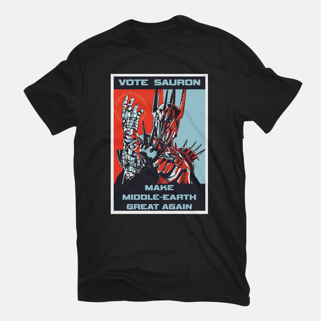 Vote Sauron-unisex basic tee-fanfabio