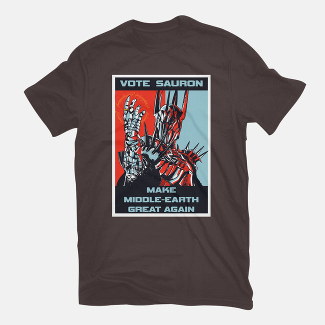 Vote Sauron-womens basic tee-fanfabio