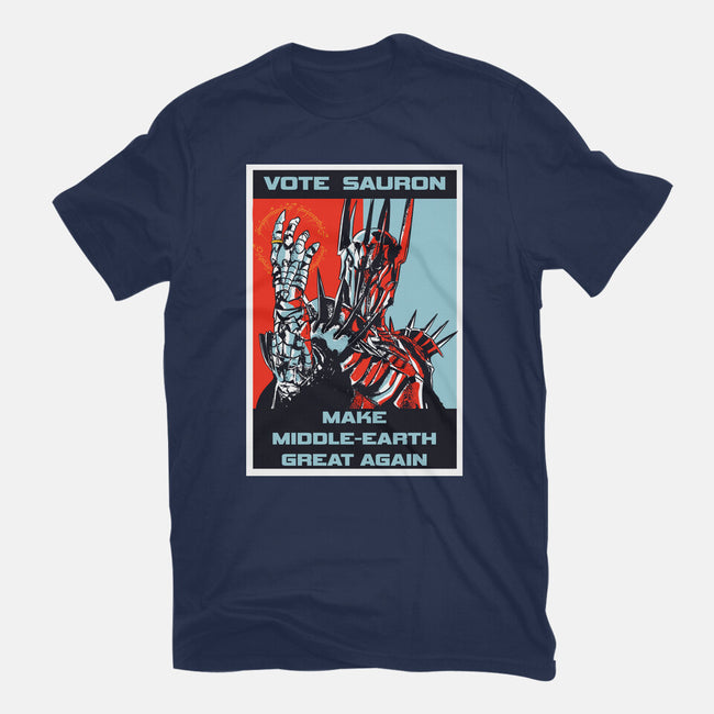 Vote Sauron-mens basic tee-fanfabio