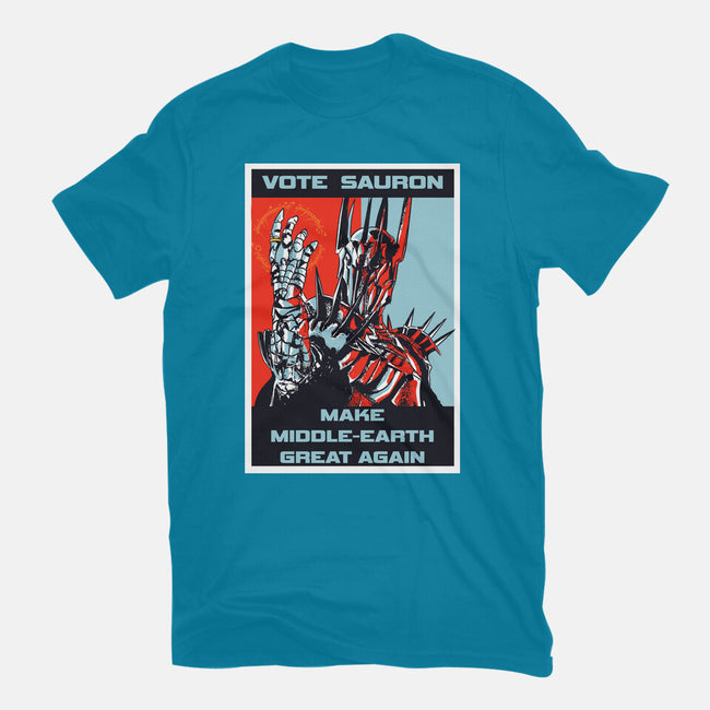 Vote Sauron-womens basic tee-fanfabio