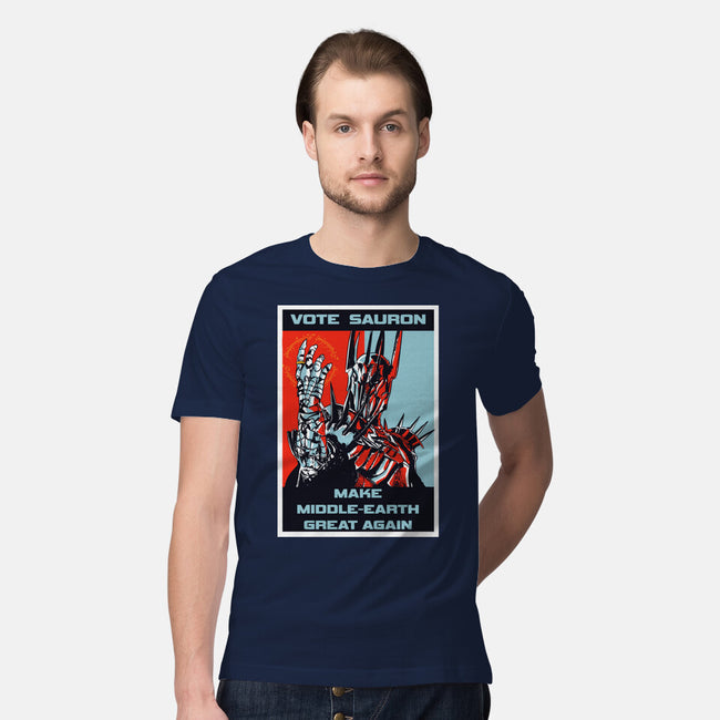 Vote Sauron-mens premium tee-fanfabio