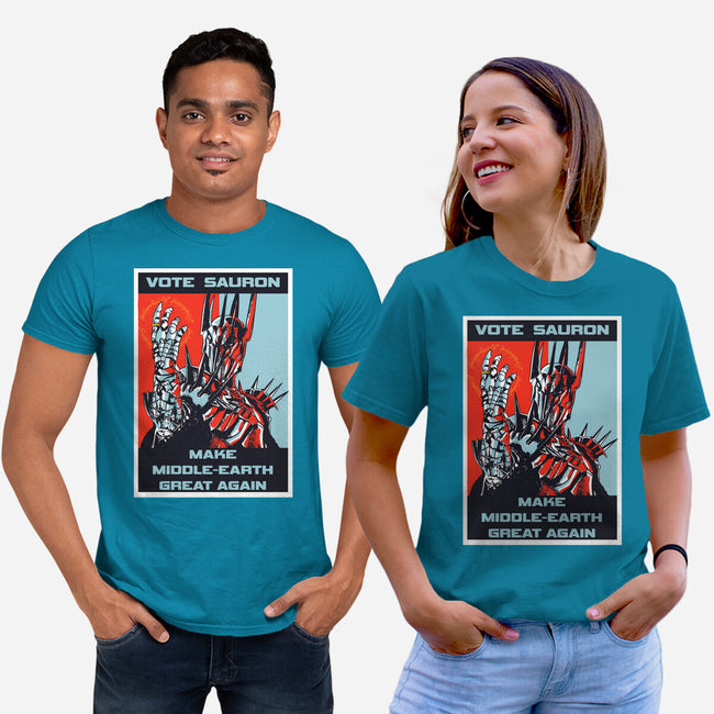 Vote Sauron-unisex basic tee-fanfabio
